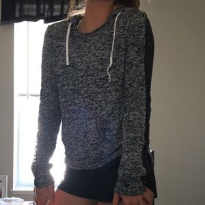 Aeropostale blue sheer hoodie